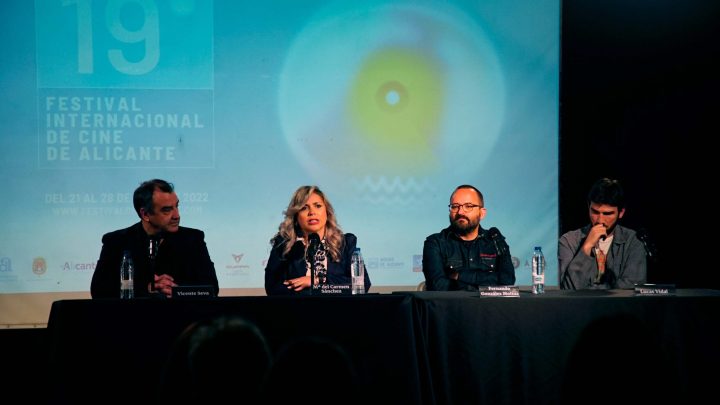 Vicente Seva, Mari Carmen Sánchez, Fernando González Molina y Lucas Vidal